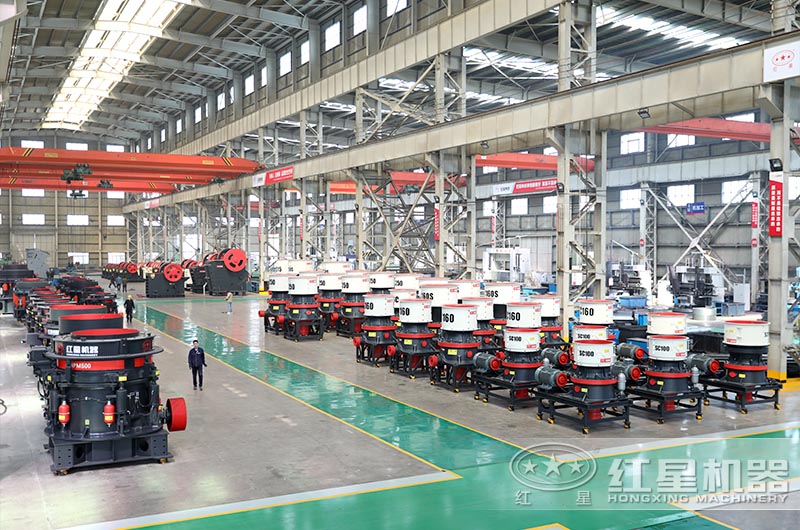 河南杏耀平台登录入口圆锥破碎机生产车间 河南杏耀平台登录入口圆锥破碎机生产车间