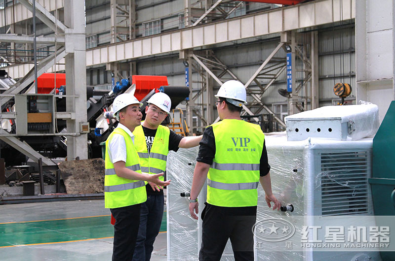 客户来厂参观考察设备 客户来厂参观考察设备