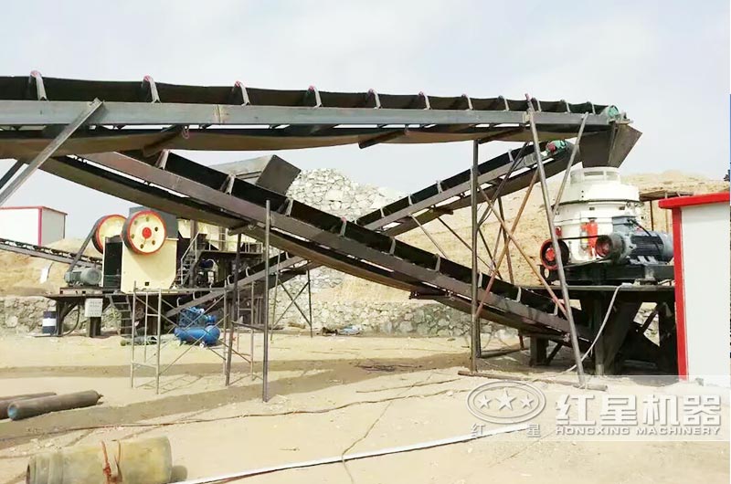 颚式破碎机、圆锥破碎机、制砂机的经典组合 、圆锥破碎机、制砂机的经典组合