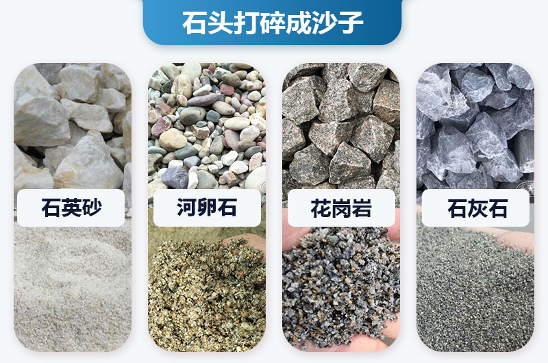 石头打碎成沙子 石头打碎成沙子