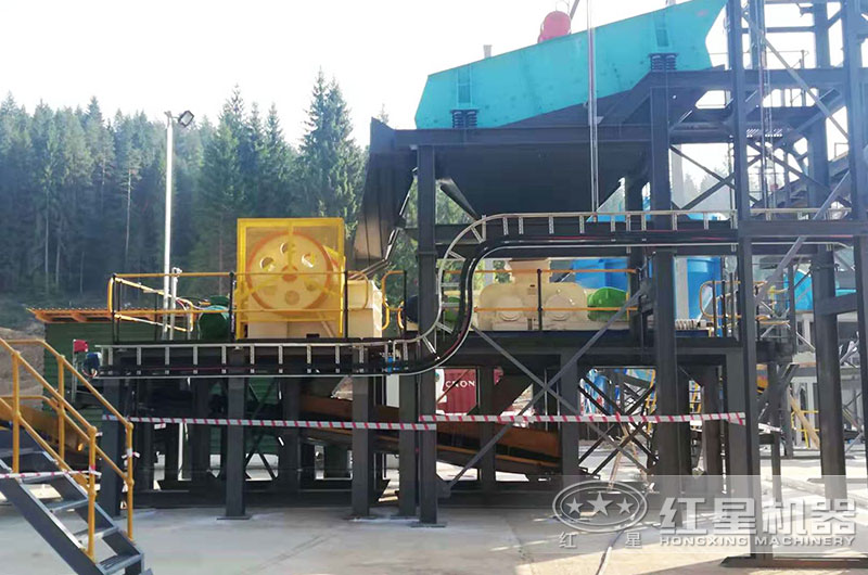 对辊制砂机工作现场图片 对辊制砂机工作现场图片