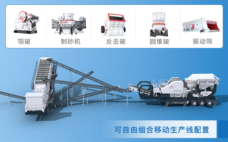 轮胎式移动破碎机设备配置 轮胎式移动破碎机设备配置