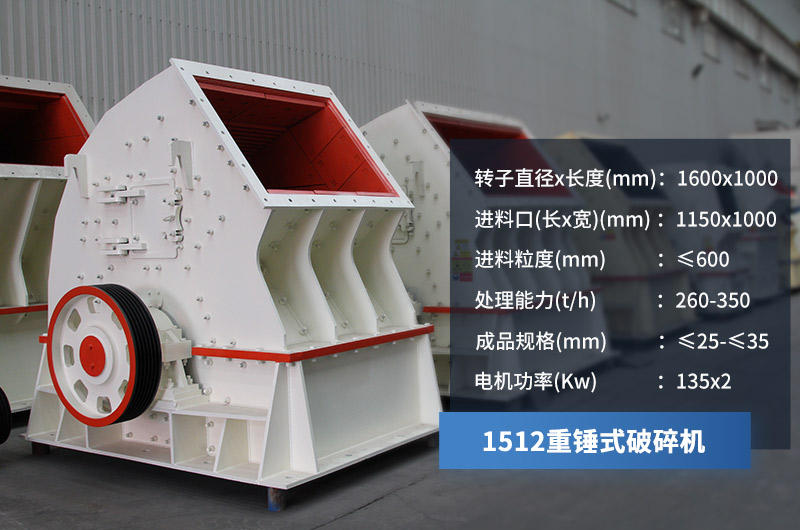 1512重锤式破碎机 1512重锤式破碎机