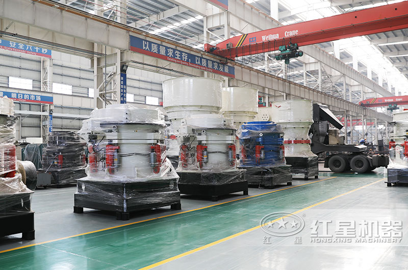 圆锥破碎机进行中细碎处理,工艺先进 圆锥破碎机进行中细碎处理,工艺先进