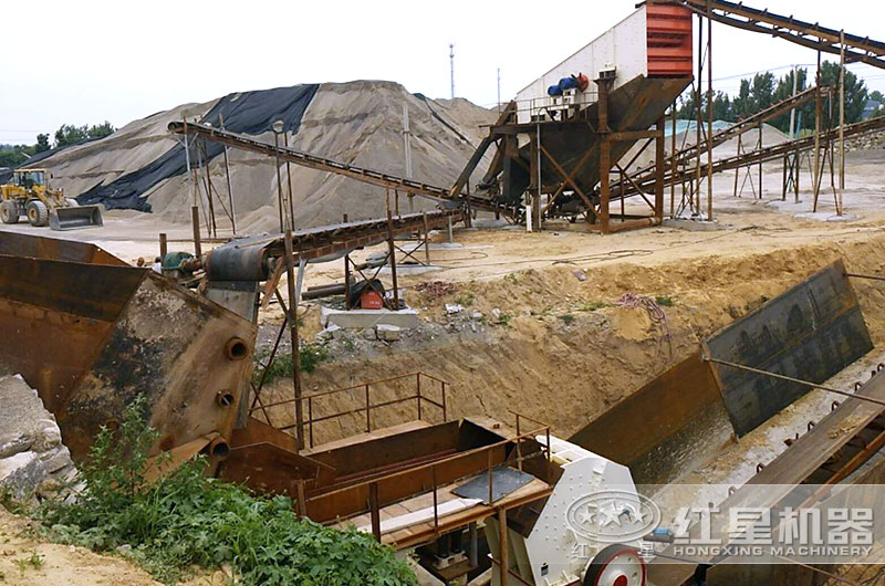 湿料破碎现场实拍图 湿料破碎现场实拍图