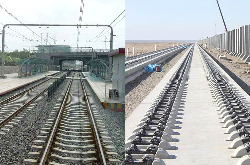 有砟轨道vs无砟轨道 有砟轨道vs无砟轨道