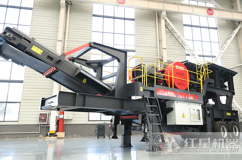 轮胎式移动破碎机图片 轮胎式移动破碎机图片